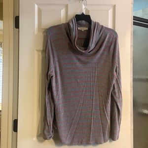 Loft cowl neck tee